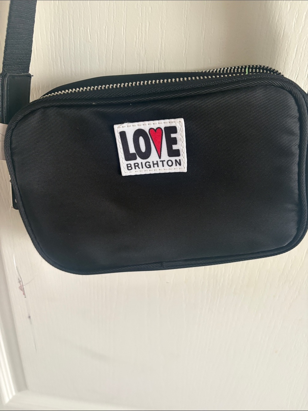 NWT BRIGHTON Love Black Crossbody Bag - Picture 4 of 8